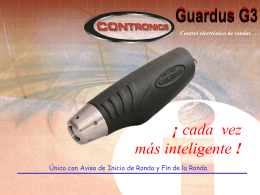 Guard i Control electrónico de rondas