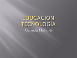 Educación tecnología