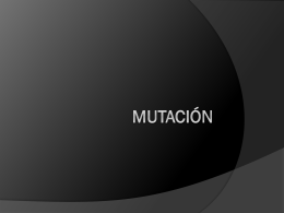 MUTACIÓN - José Luis González Recio