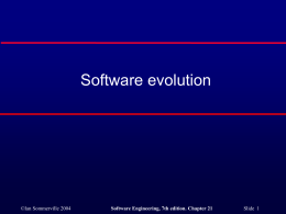 Software change