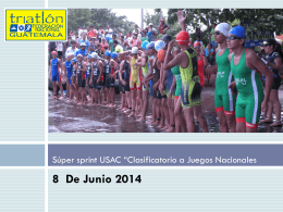 Diapositiva 1 - Federación Nacional de Triatlón