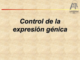 Control de la expresión génica