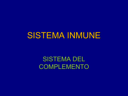 SISTEMA INMUNE - Bioquimica Medina Sección 0901,