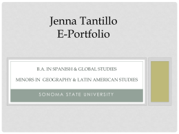 B.A. in Spanish & Global Studies Minors in