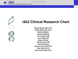 i2b2 Clinical Research Chart