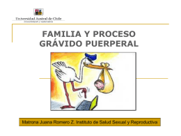 FAMILIA Y PROCESO GRÁVIDO PUERPERAL