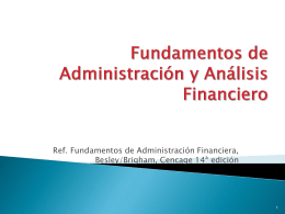 Fundamentos de Administración y Análisis