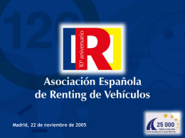 Diapositiva 1 - Asociación Española de Renting de