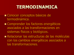 La Termodinámica
