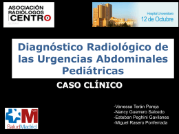 Diagnóstico Radiológico de las Urgencias