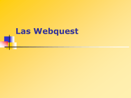 ¿Qué Son Las Webquest?