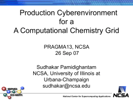 GridChem A Computational Chemistry