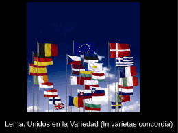 13. La Unión Europea