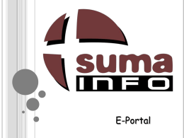 Diapositiva 1 - Suma Info S.L. | Servicios