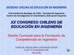 Universidad de Santiago de Chile Facultad de