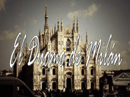 El Duomo di Milano - Página Web de la
