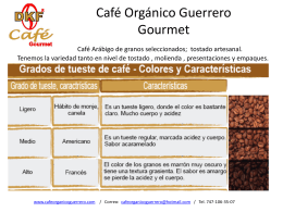 Café Orgánico Guerrero Gourmet