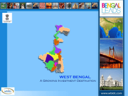WB and WBIDC - Bengal Chamber of Commerce and