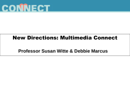 Multimedia Connect - Columbia University