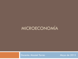 Micro y Macroeconomía