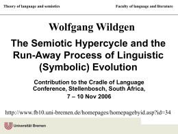 The Semiotic Hypercycle and the Run