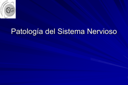 Patología del Sistema Nervioso
