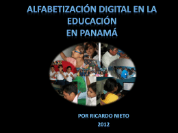 Alfabetización Digital en la Educación en Panamá