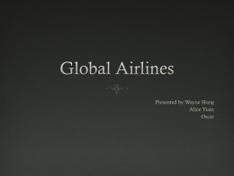 Global Airlines - Simon Fraser University