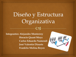 Diseño y Estructura Organizativa