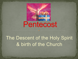 Pentecost - Dublin Diocese