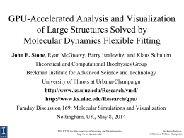 Accelerating Molecular Modeling Applications with