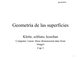 Geometría de las superficies