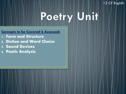 Poetry Unit: Tanka and Haiku
