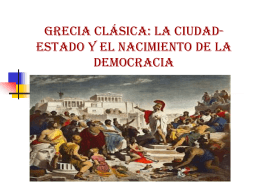 Grecia clásica: la ciudad-estado y el nacimiento