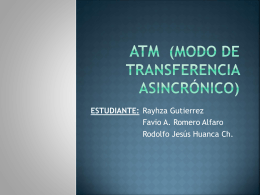 ATM (Modo de Transferencia Asincrónico)