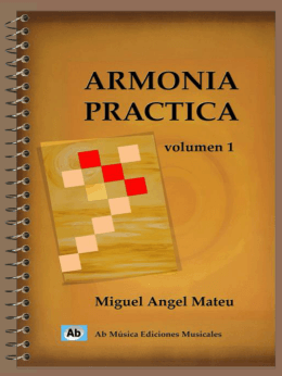 ARMONÍA PRÁCTICA volumen 1
