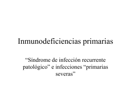 Inmunogenética y enfermedades infecciosas