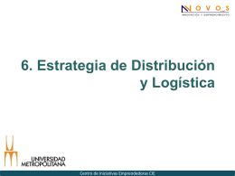 6. Estrategia de Distribución y Logística