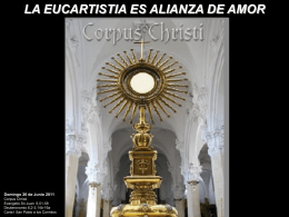 Corpus Christi - Bienvenidos a la Parroquia Santo