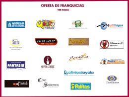 Diapositiva 1 - Franquicias Colombia :: Pérez y