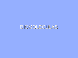 BIOMOLECULAS