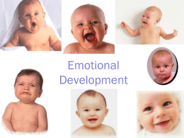 Emotional Development - Mercer County Community