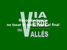 Diapositiva 1 - Vía Verda del Vallès, Camí Verd -
