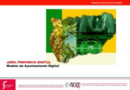 Diapositiva 1 - Diputación de Jaén