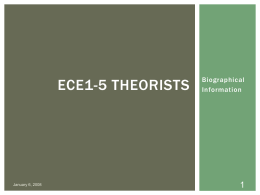 IECE3 Theorists