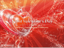 Saint Valentine`s Day