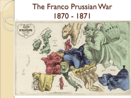 The Franco Prussian War 1870