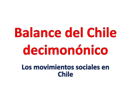 Balance del Chile decimonónico
