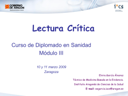 Fuentes de Información Biomédica” 2008