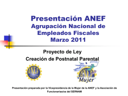 Presentación ANEF - escuelasindicaluv